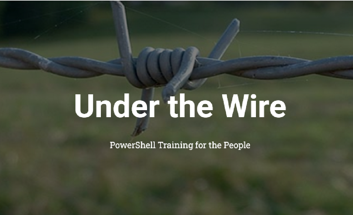 Underthewire groot war games